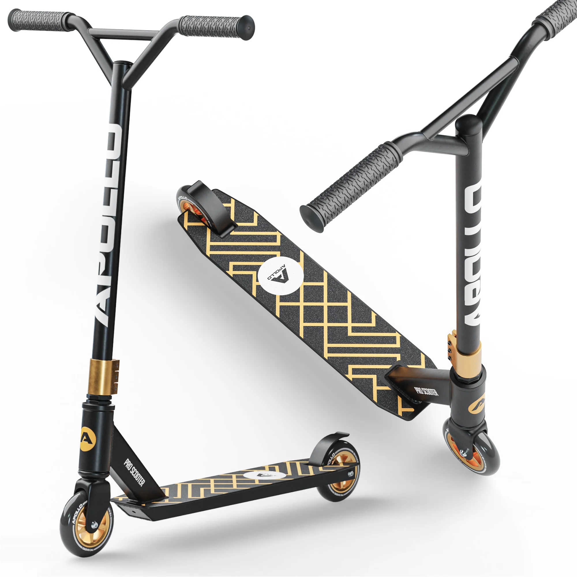 Stunt Scooter 'Genius Pro' hoogwaardige stuntstep met ABEC 9 kogellagers - Afbeelding 3