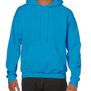 Gildan Heavyblend Hooded Sweater. Inclusief 1 bedrukking in 1 kleur