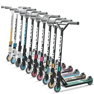 Stunt Scooter 'Genius Pro' hoogwaardige stuntstep met ABEC 9 kogellagers