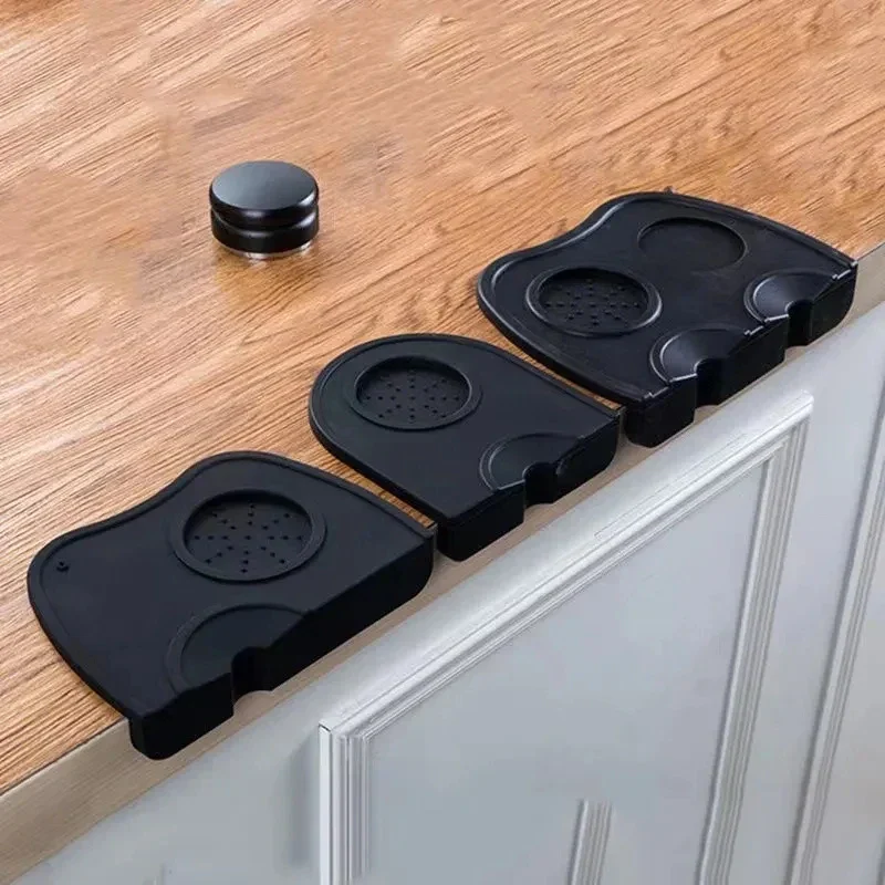 koffiewaar - Silicone Tamper Station met Houten Tamper voor Perfecte Espresso - Afbeelding 3