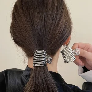 haar accessoires - stijlvolle metalen haarclips voor elegante styling