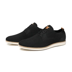 Zomerse heren schoenen - Zwart met ademend design voor ultiem comfort