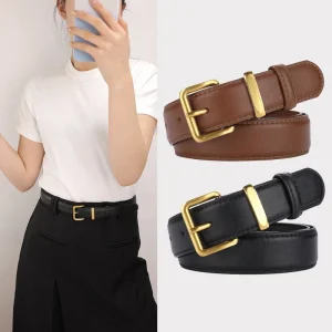 Riem dames - Elegant design met gouden gesp voor een stijlvolle look