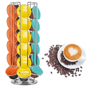 Koffie waar - Kleurrijke Koffiecapsulehouder voor Georganiseerde Keuken