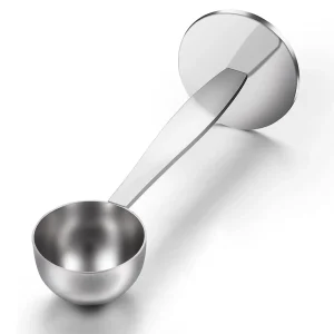 Koffiewaar - RVS Koffielepel met Druppelvanger voor Perfecte Koffie