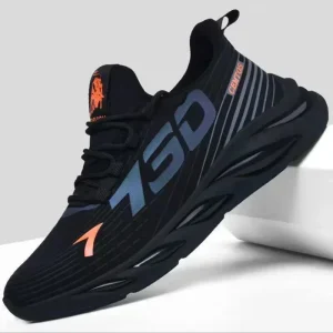 Zomerse heren schoenen - Dynamische zwarte sneakers voor ultieme stijl en comfort