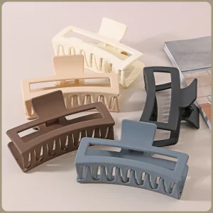 Haar accessoires dames - Elegante grote vierkante clips voor vol volume haar