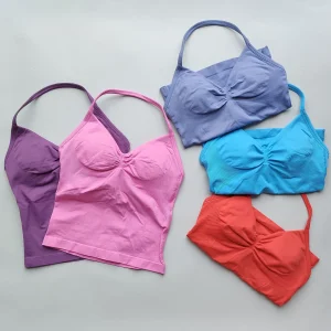 Yoga kleding dames - Kleurrijke set van 5 tops voor ultieme bewegingsvrijheid