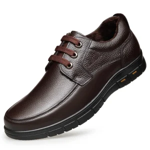 Zomerse heren schoenen - Elegant bruin leer met comfortabele pasvorm
