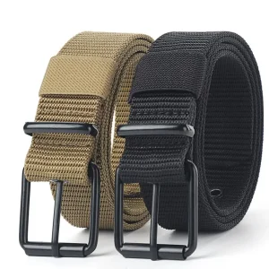 riemen heren - robuuste nylon riemen met metalen gesp voor een stoere look
