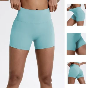 yoga kleding dames - frisse mintgroene shorts voor ultieme bewegingsvrijheid