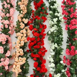 tuindecoratie - kunstbloemen in kleurrijke variaties voor een sprankelende tuin