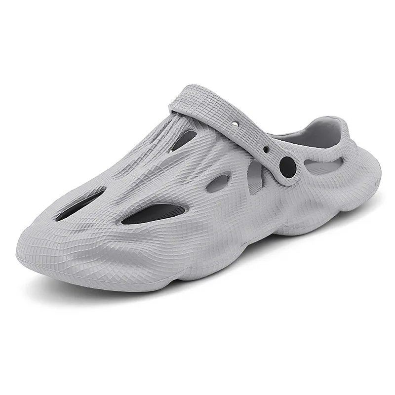 Zomerse Heren Schoenen - Stoere Zwarte Clogs voor Ultieme Vrijheid - Afbeelding 9