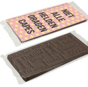 “Thank you” Chocoladetablet